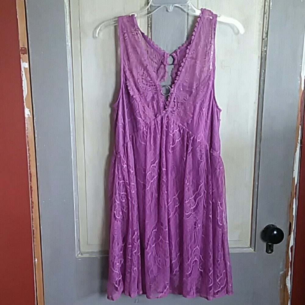 Nwt Flaunt Entro Lace Dress - Picture 6 of 8